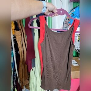 2 medium tank tops St John's Bay